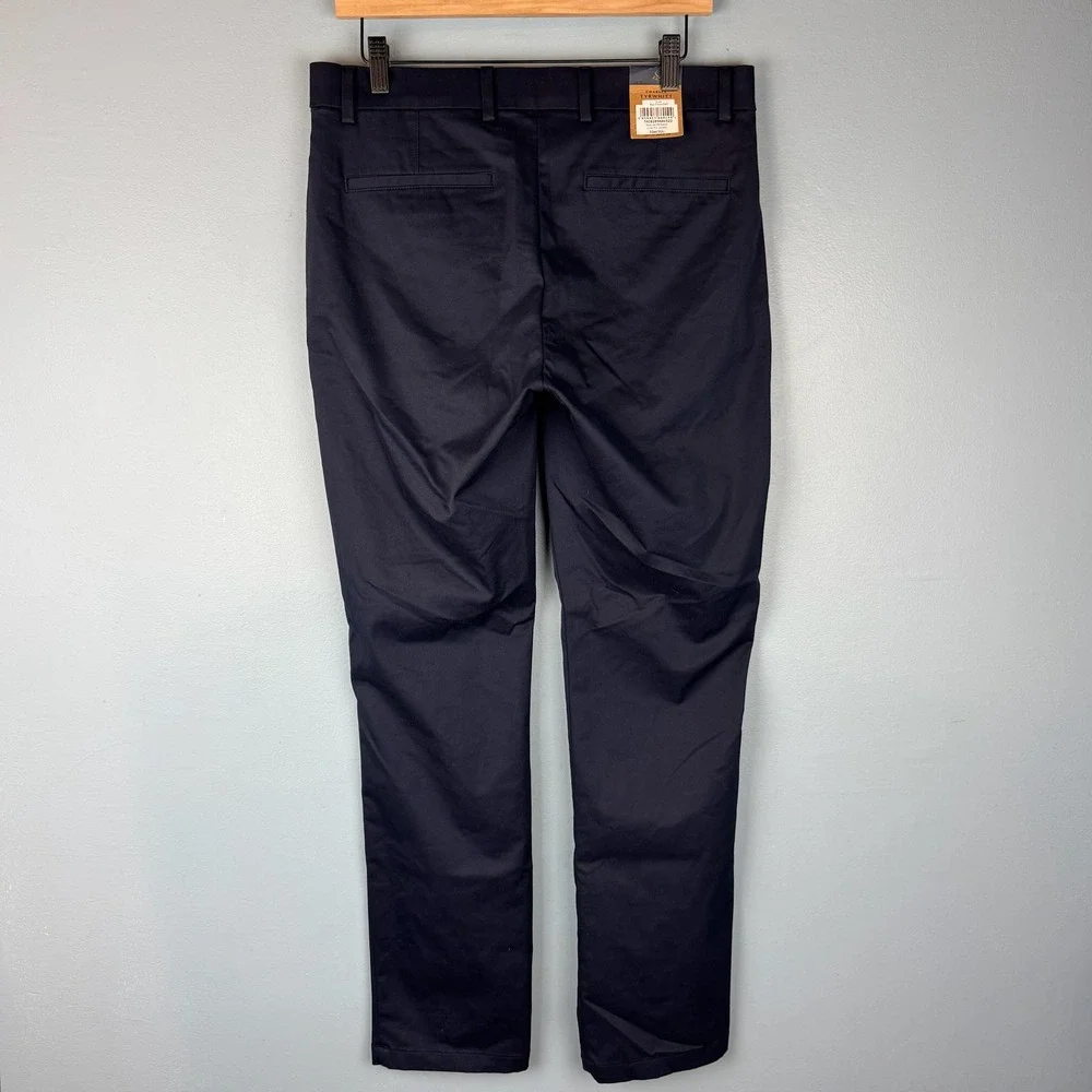 Charles Tyrwhitt Performance Slim Fit Chino Pants Mens 32x32 Navy Blue Stretch